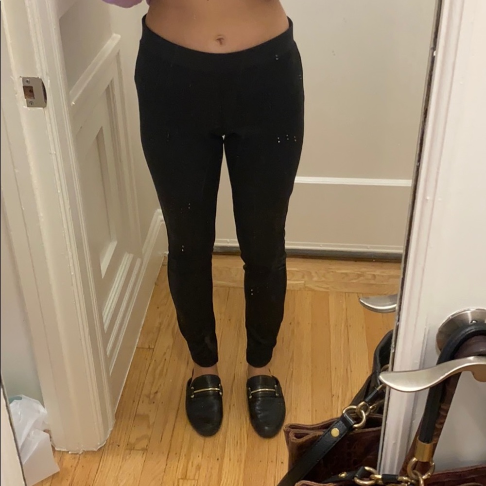Faux Leather Express Leggings